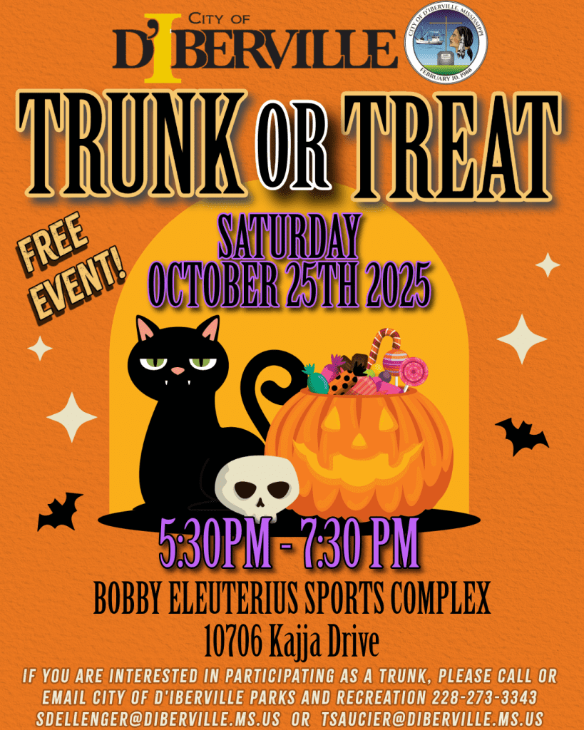 2025 Trunk Or Treat Flyer