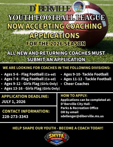 Parks And Rec Football 2026 Flyer 2026