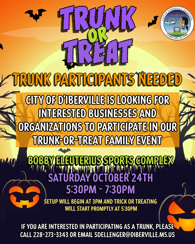 Trunk Or Treat Participants 2026
